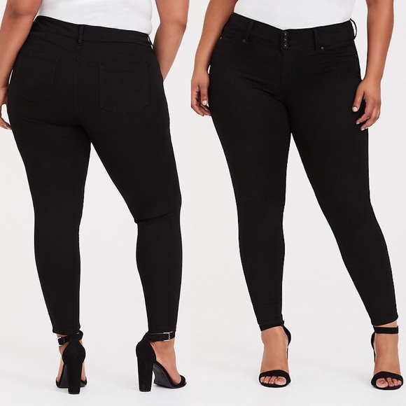 torrid Denim - Torrid | Black Wash Jegging Skinny Jeans